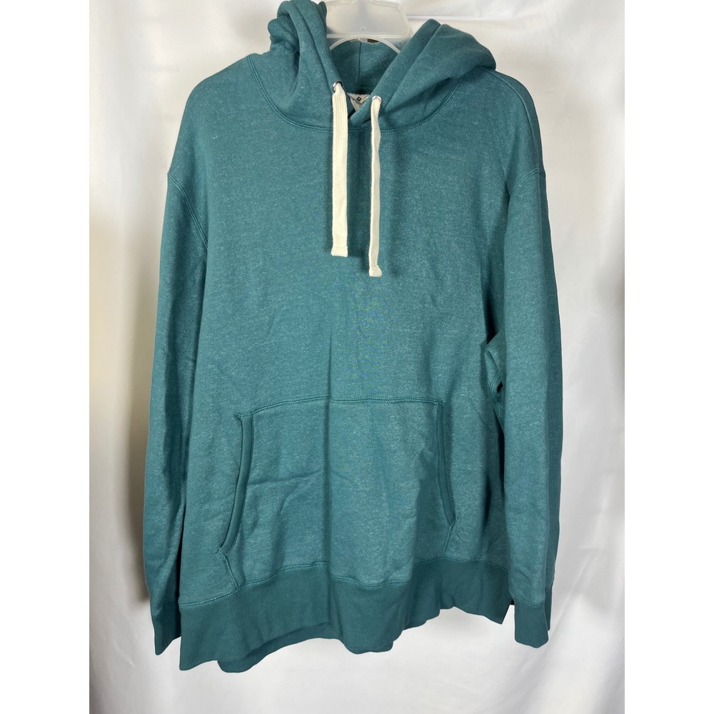 Newport Boyfriend Hoodie XXL Astro Teal Blue Green Pullover Sweatshirt SC1434